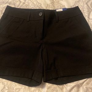 Apt. 9 mid rise black shorts size 4